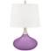 African Violet Felix Modern Table Lamp