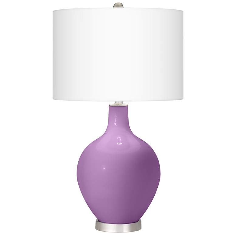 Image 2 African Violet Ovo Table Lamp With Dimmer