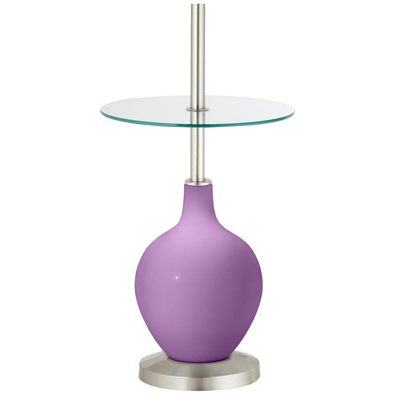 Image 3 African Violet Ovo Tray Table Floor Lamp more views