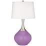 African Violet Spencer Table Lamp