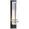 After Hours Sconce - Black - Opal Glass