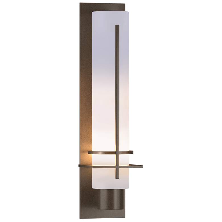 Image 1 After Hours Sconce - Bronze - Opal Glass