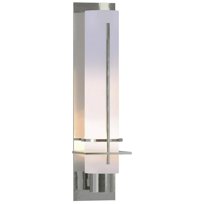 Image 1 After Hours Sconce - Sterling - Opal Glass