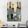 After the Toast 2 50 3/4"H Floating Glass Graphic Wall Art