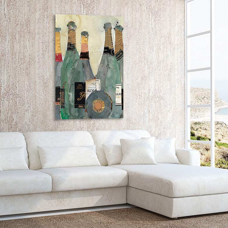 Image 5 After the Toast 2 50 3/4 inchH Floating Glass Graphic Wall Art more views