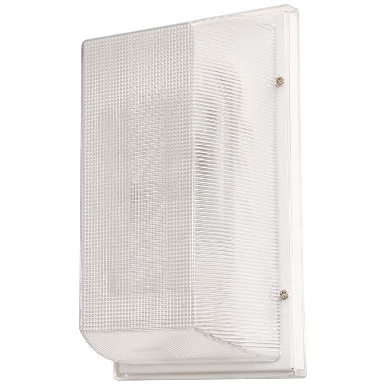 Image 1 AFX 11" High White Finish Modern LED Outdoor Wall Light