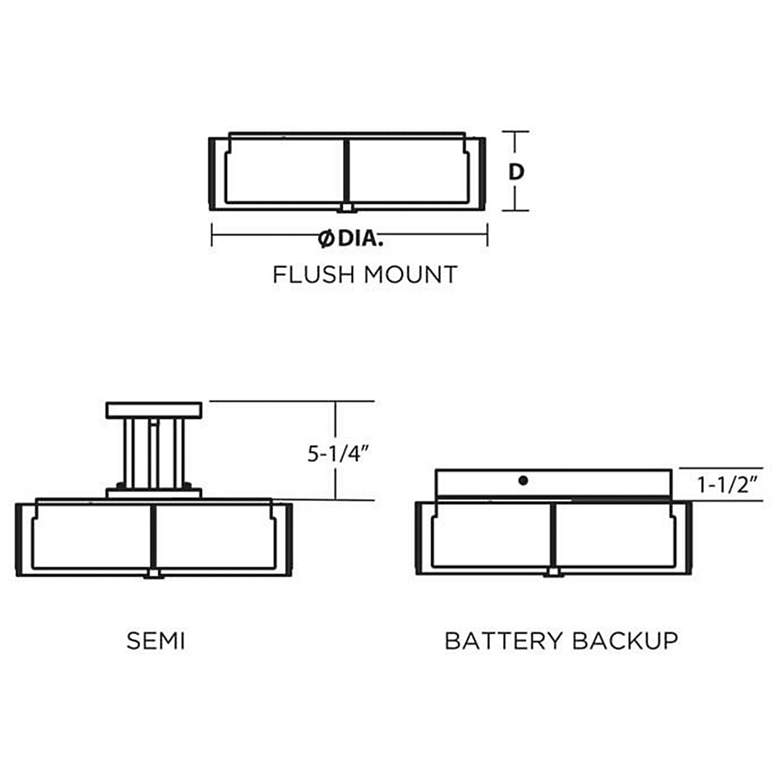 Image 3 AFX Apex 17" Wide Modern Espresso and Jute Wrap LED Ceiling Light more views