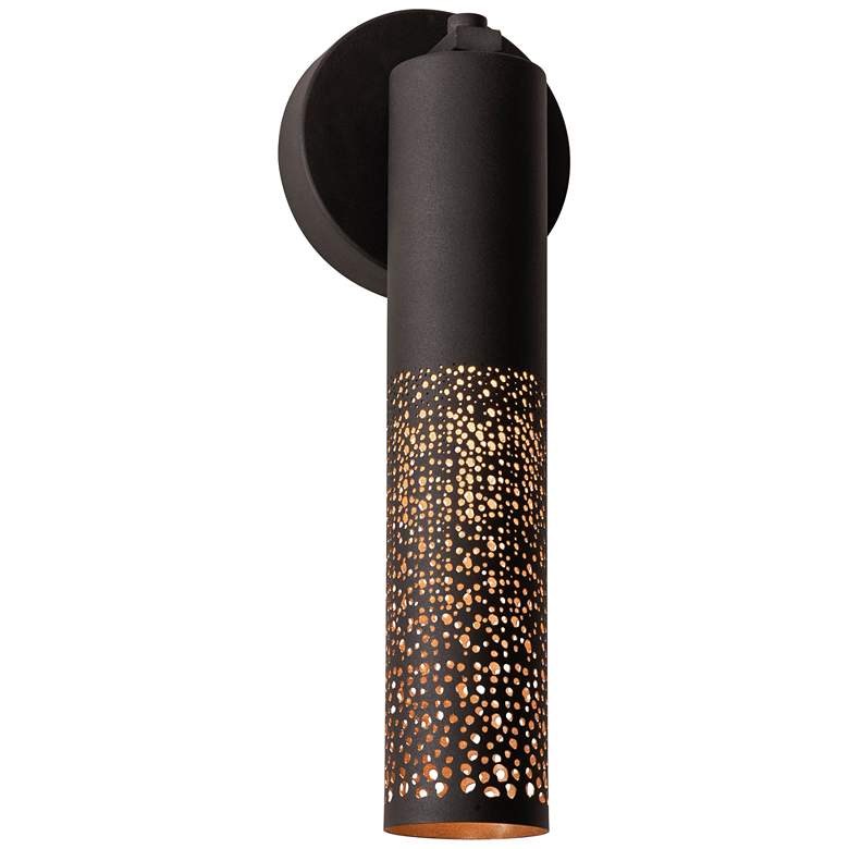 Image 1 AFX Ash 13.63" High Black LED Wall Sconce