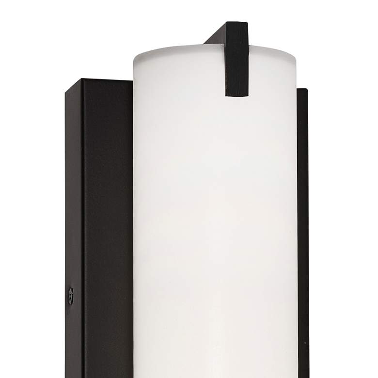 Image 3 AFX Axel 16" Wide Black Finish Modern LED Wall Light more views