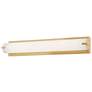 AFX Axel 24.75" Wide Satin Brass Finish Bath Vanity LED Light