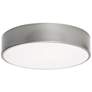 2_AFX Bailey 12" Wide Satin Nickel LED Ceiling Flush Mount