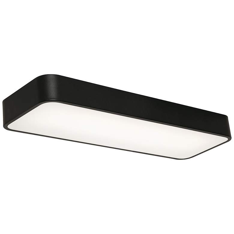 Image 3 AFX Bailey 24" Black Finish Linear LED Ceiling or Under Cabinet Light