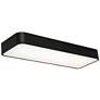 AFX Bailey 24" Black Finish Linear LED Ceiling or Under Cabinet Light in scene