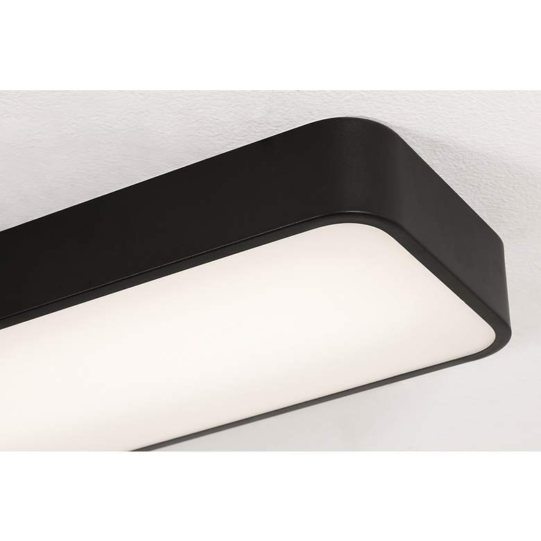 Image 5 AFX Bailey 24" Black Finish Linear LED Ceiling or Under Cabinet Light more views