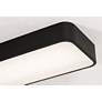 AFX Bailey 24" Black Finish Linear LED Ceiling or Under Cabinet Light in scene