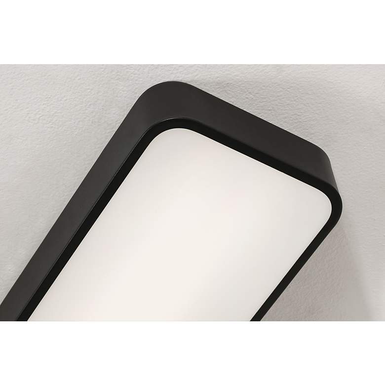 Image 6 AFX Bailey 24" Black Finish Linear LED Ceiling or Under Cabinet Light more views