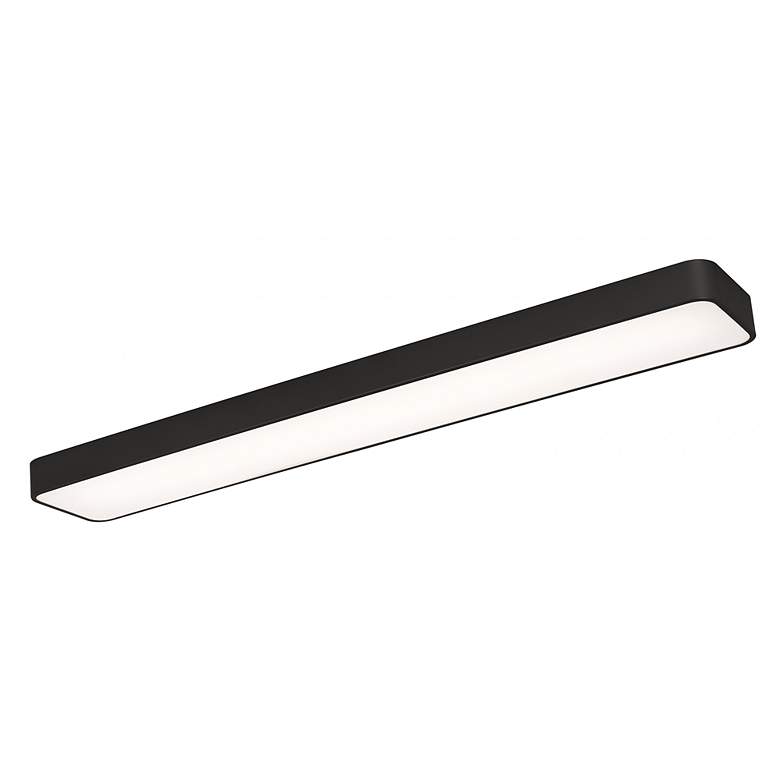 Image 2 AFX Bailey 46" Black Finish Linear LED Ceiling or Under Cabinet Light