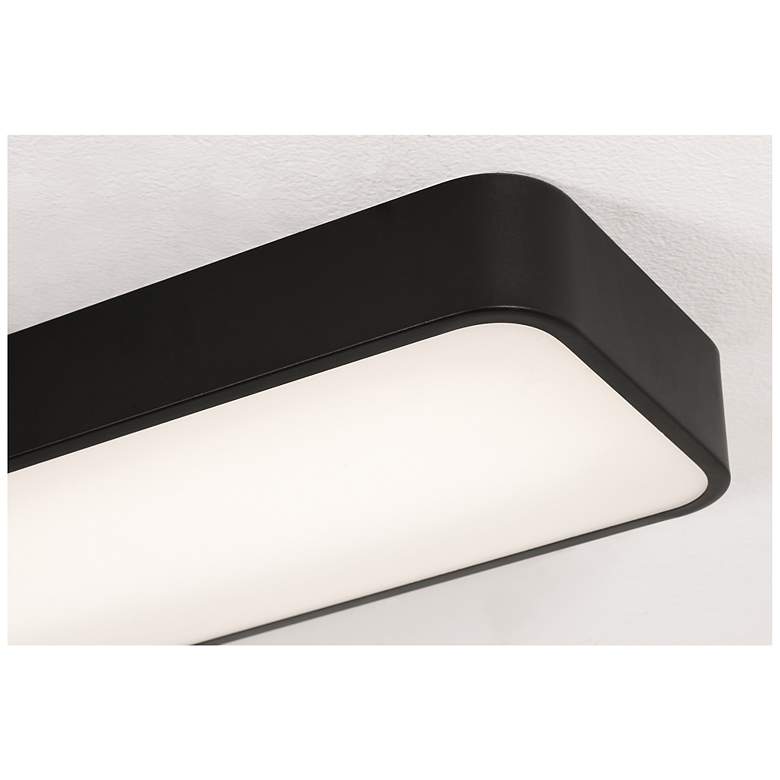Image 7 AFX Bailey 46" Black Finish Linear LED Ceiling or Under Cabinet Light more views