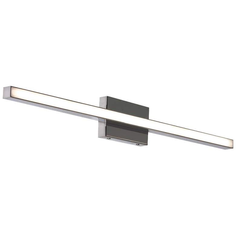 Image 1 AFX Barlow 18" Chrome and White Acrylic LED Vanity Bath Light