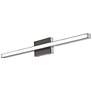 1_AFX Barlow 18" Chrome and White Acrylic LED Vanity Bath Light