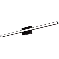 AFX Barlow 24" Wide Black LED Linear Vanity Bath Light
