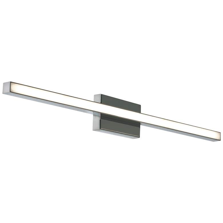 Image 1 AFX Barlow 24" Wide Polished Chrome Modern LED Bath Light Bar