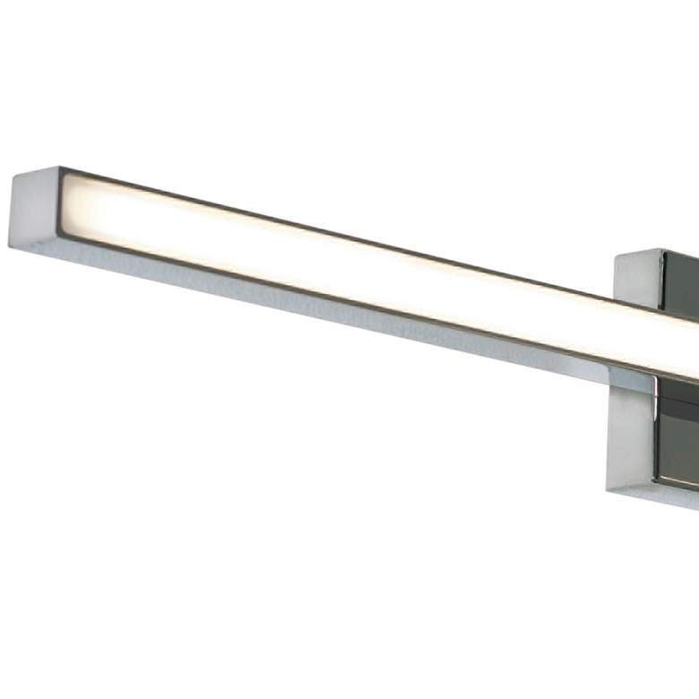 Image 2 AFX Barlow 24" Wide Polished Chrome Modern LED Bath Light Bar more views