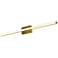 AFX Barlow 36" Gold Finish Modern LED Vanity Bath Bar Light Fixture