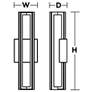 6_AFX Cass 16" High Satin Nickel Metal LED Wall Sconce more views