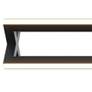 AFX Cass 24" Wide Black Steel LED Modern Linear Vanity Bath Light