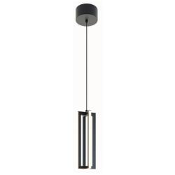 AFX Cass 4" Wide Black Finish LED Modern Linear Mini Pendant
