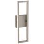 AFX Cole 18" High Satin Nickel Finish Modern LED Wall Sconce Light