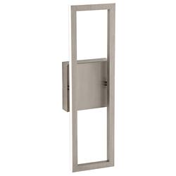 AFX Cole 18" High Satin Nickel Finish Modern LED Wall Sconce Light