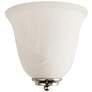 AFX Corsa 10" Frosted White Glass Bathroom Vanity Wall Sconce