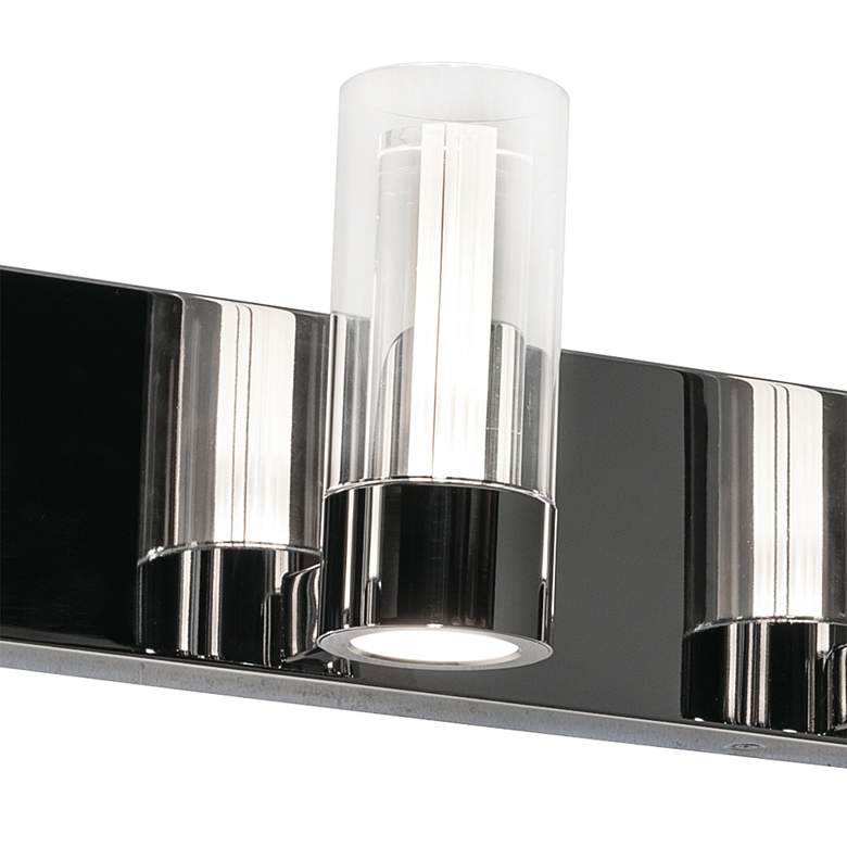 Image 3 AFX Delphia 19 3/4" Wide Polished Chrome 3-Light LED Bath Light more views