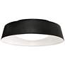 1_AFX Duncan 20" Wide LED Black and White Dome Ceiling Light