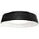 AFX Duncan 20" Wide LED Black and White Dome Ceiling Light