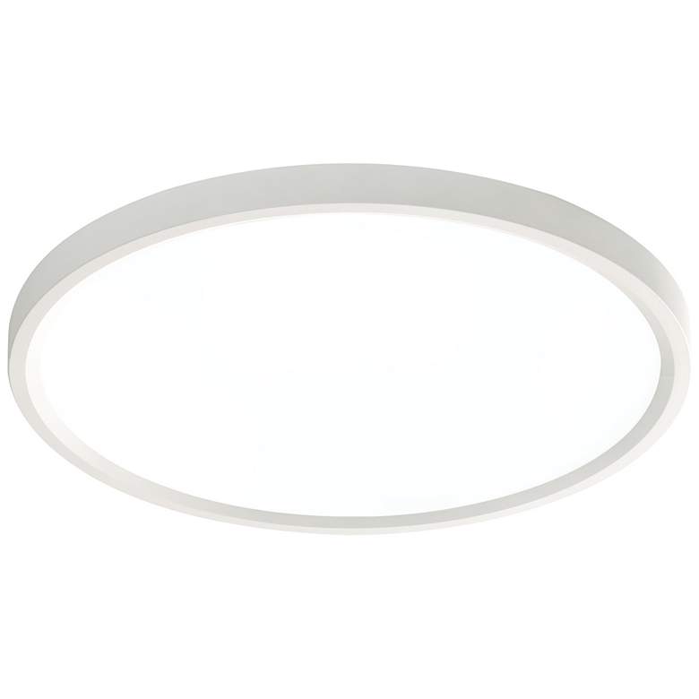 Image 1 AFX Edge 15.6 inch Wide Modern Round Ring LED Ceiling Light