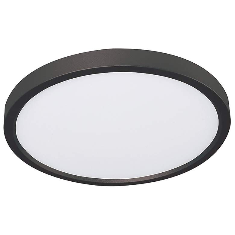 Image 1 AFX Edge 23 1/2" Wide Round 42 Watt LED Modern Disc Ceiling Light