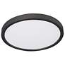 1_AFX Edge 8" Wide Round LED Modern Disc Ceiling Light