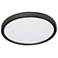 AFX Edge 8" Wide Round LED Modern Disc Ceiling Light
