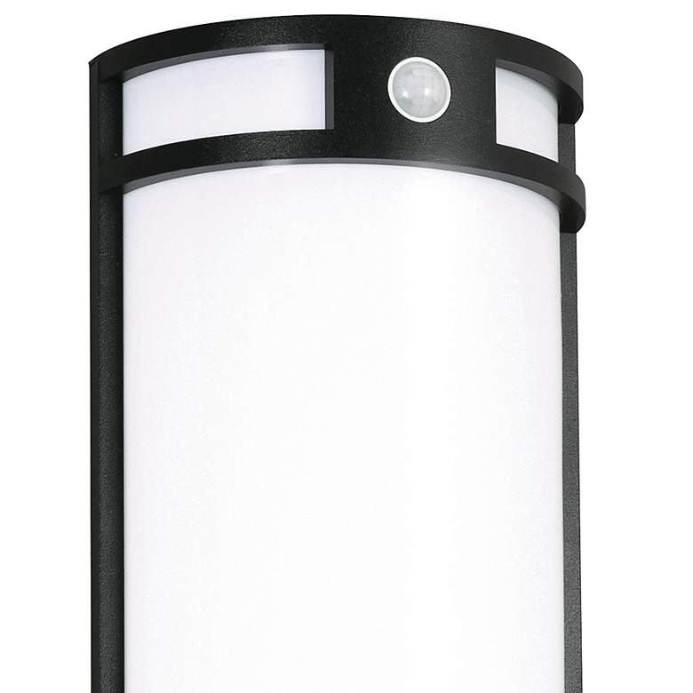 Image 2 AFX Elston 18" High Black Finish Dusk to Dawn Outdoor LED Light more views