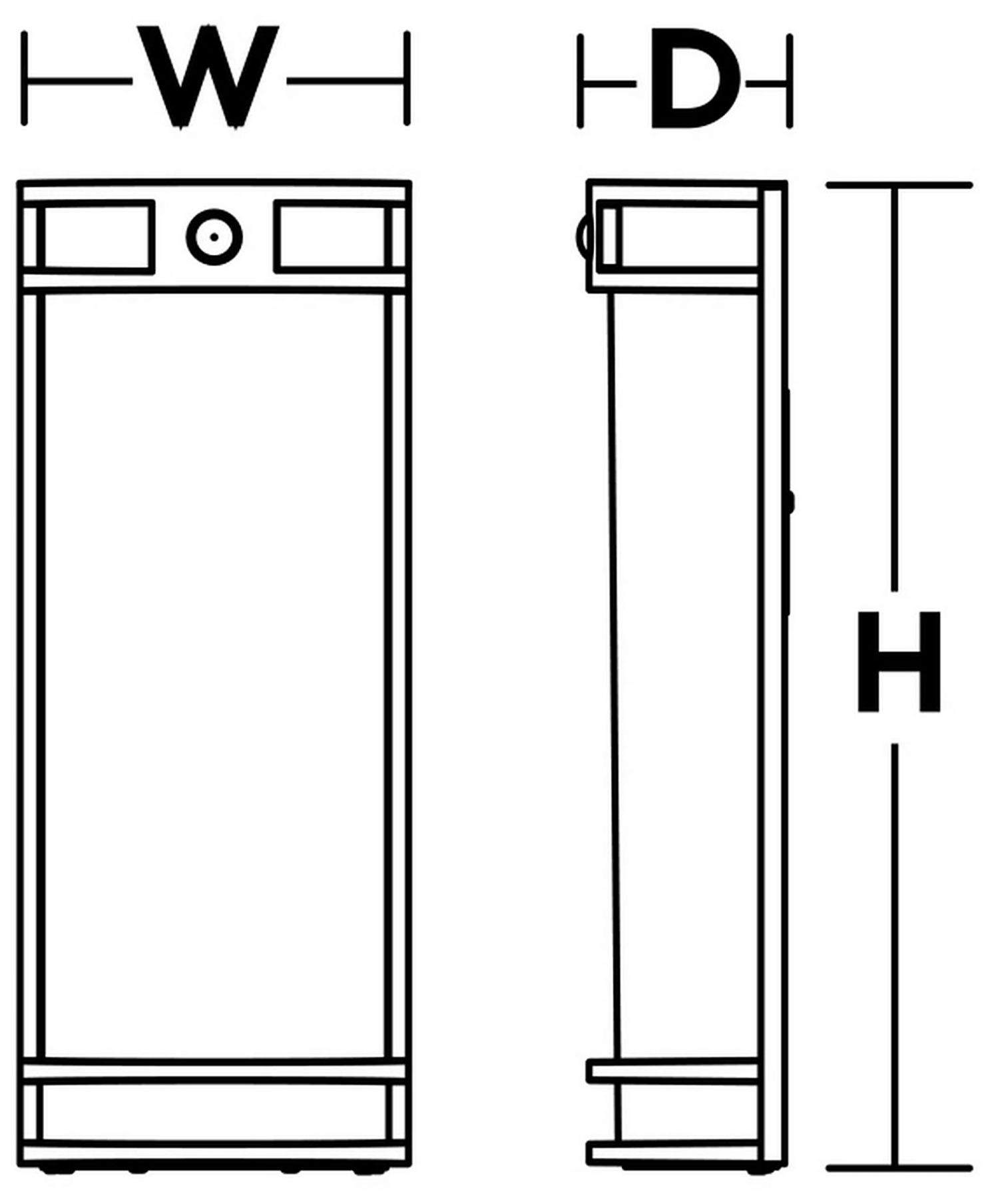 Image 2 AFX Elston 24" High Brushed Aluminum Dusk to Dawn Outdoor LED Light more views