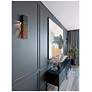 5_AFX Embers 19" High Black LED Wall Sconce more views