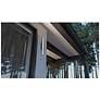 Thumbnail4 of AFX Gale 24" Black Finish Rectangular LED Outdoor Wall Sconce Light more views