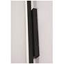 5_AFX Gale 24" Black Finish Rectangular LED Outdoor Wall Sconce Light more views