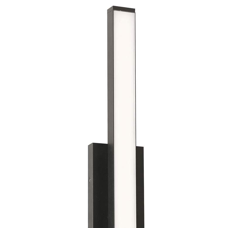Image 3 AFX Gale 36" High Modern Outdoor LED Wall Sconce in Black more views