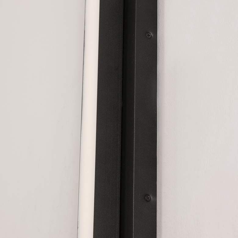 Image 4 AFX Gale 36" High Modern Outdoor LED Wall Sconce in Black more views