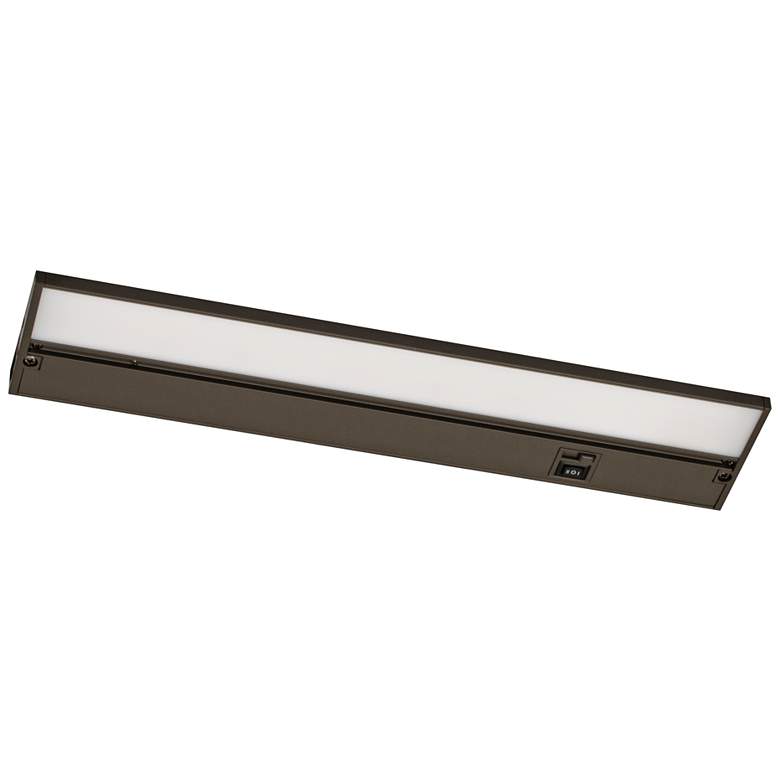 Image 1 AFX Koren 14" Wide Oil-Rubbed Bronze LED Under Cabinet Light