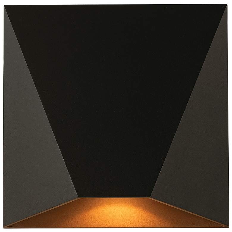 Image 3 AFX Kylo 8" High Black Finish Modern LED Outdoor Wall Sconce more views